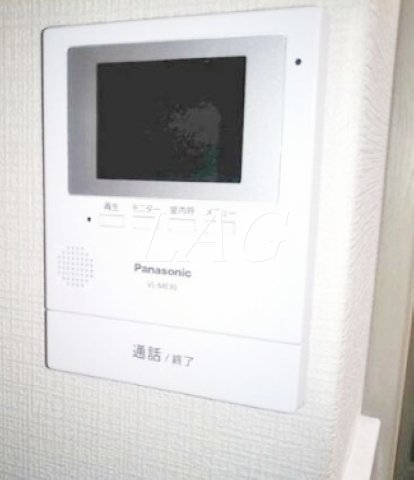 セキュリティ　モニター付きインターホンです。