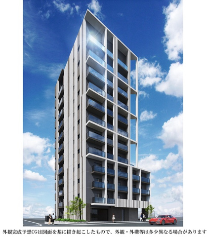 建物外観　※外観パース