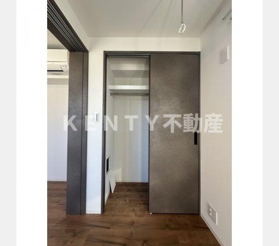 収納　たっぷりとした収納スペースです