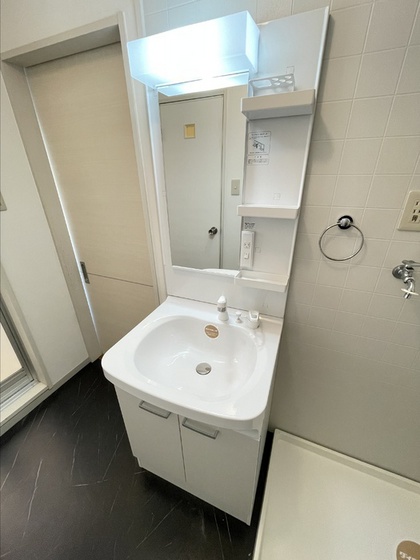 洗面設備　※他号室の写真です。