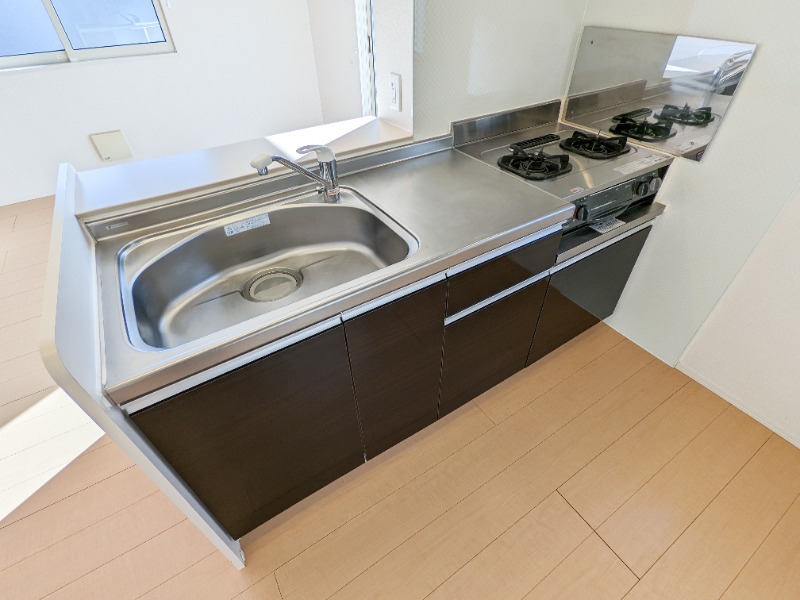 キッチン　図面と現状に相違がある場合には現状を優先