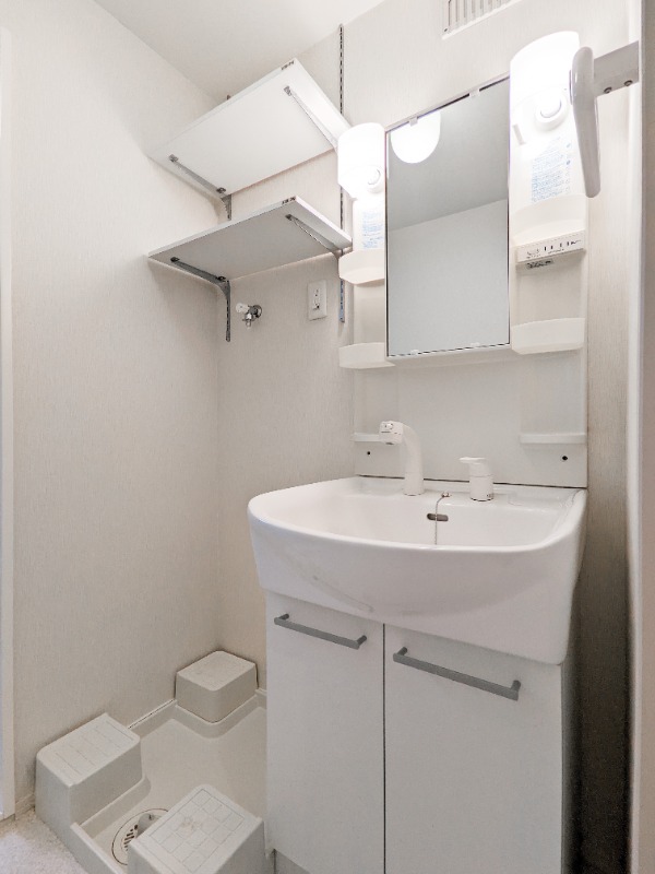 洗面設備　図面と現状に相違がある場合には現状を優先