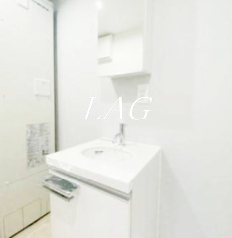 洗面設備　洗面台です。