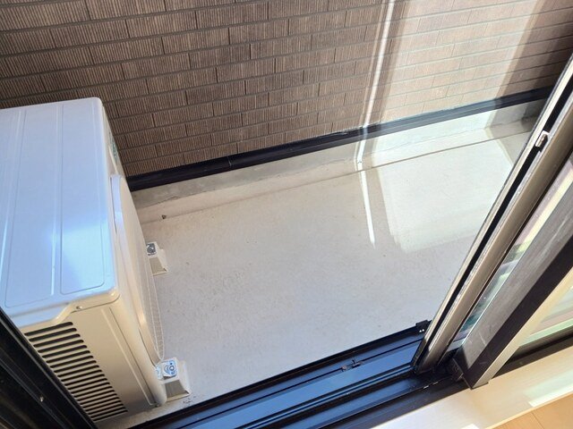 バルコニー　広々としたバルコニーです