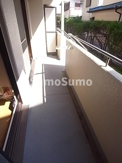 バルコニー　広々としたバルコニーです