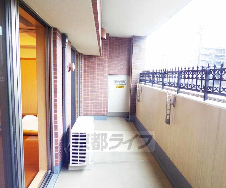 バルコニー　洗濯物干せます。