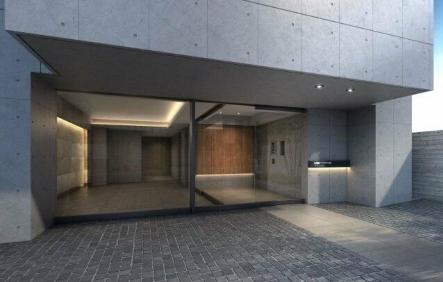 エントランス　パース