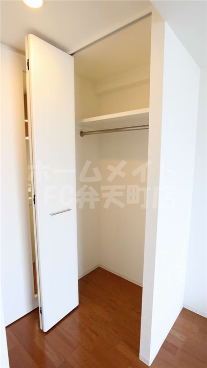 収納　大きなスペースがあり、収納には困りません