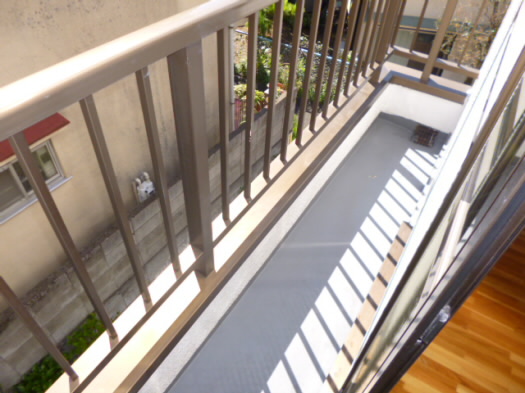 バルコニー　別号室の参考写真となります