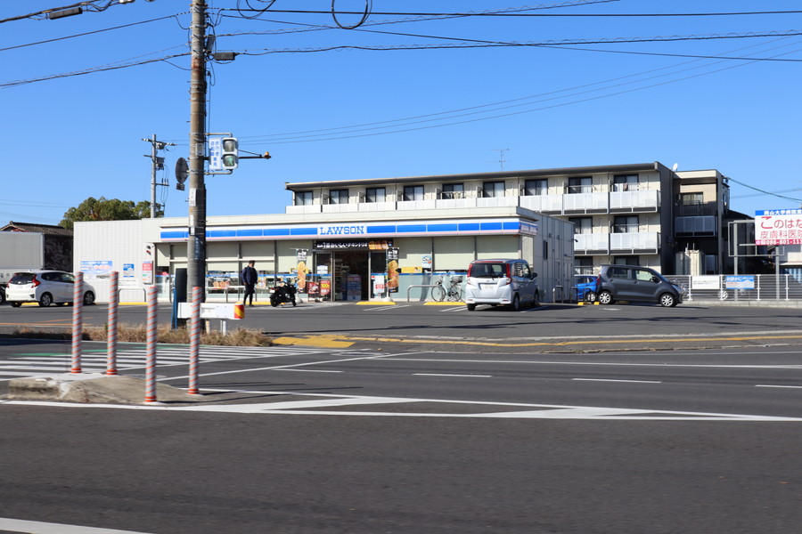 コンビニ　ローソン岡山桜橋三丁目店（コンビニ）まで855m