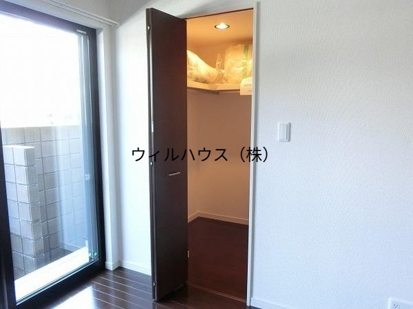 収納　ウォークインクローゼット！
