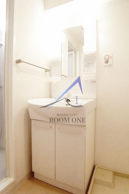 洗面設備　洗面台です。