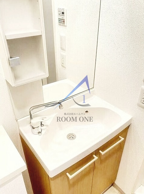 洗面設備　洗面台です。