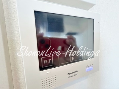 セキュリティ　モニタ付きインターホンで安心