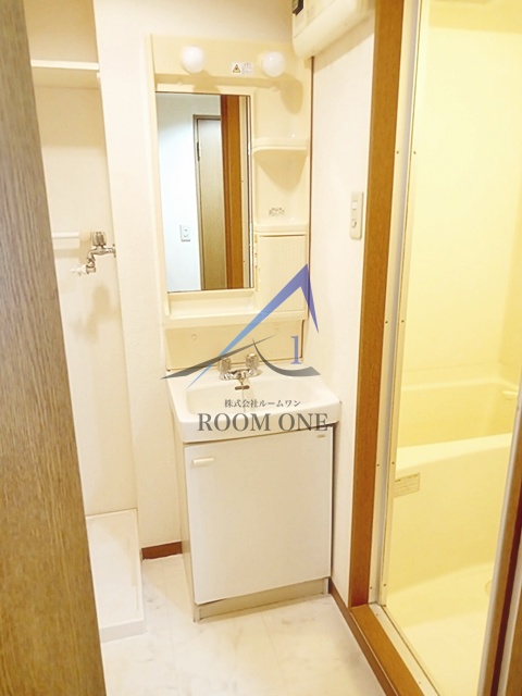 洗面設備　洗面台です。