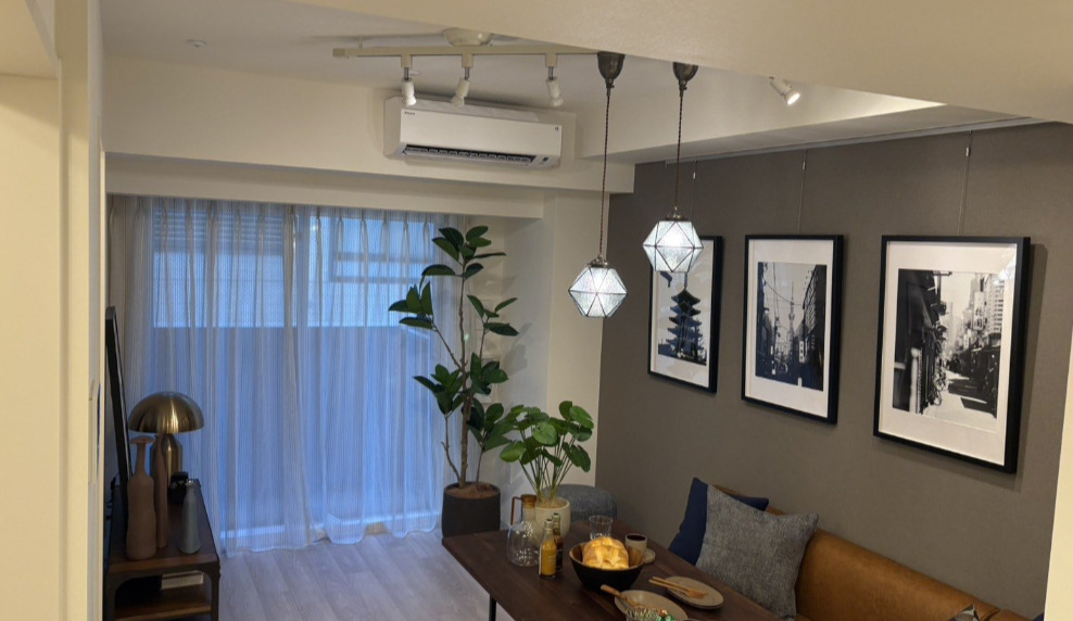 居室・リビング　家具は参考の物になります