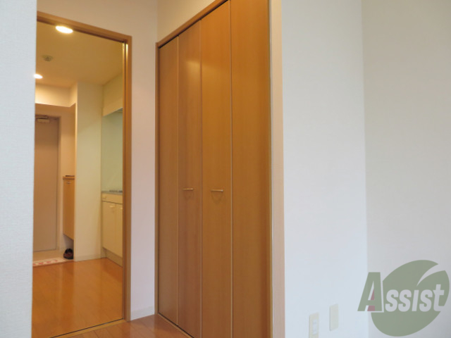 収納　立派な収納を発見。これはいろいろ入りそう。