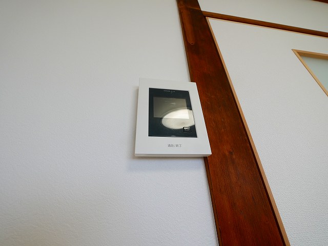 セキュリティ　お顔が見えるモニター付きインターホン