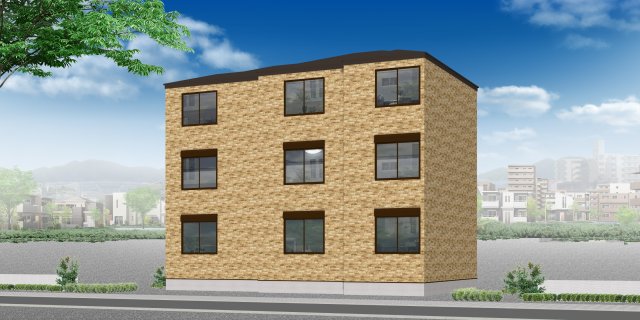 建物外観　※パース