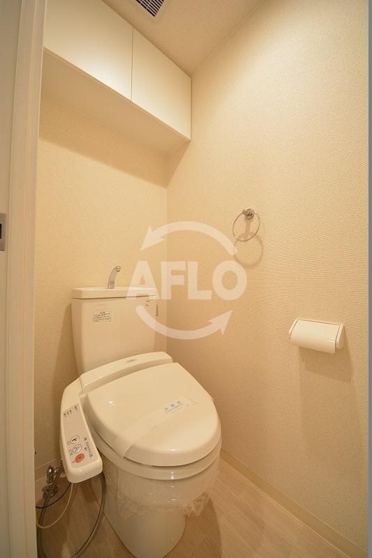 トイレ　シティヒルズ安堂寺　温水洗浄便座