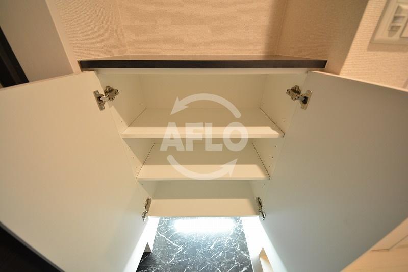 玄関　シティヒルズ安堂寺　下駄箱