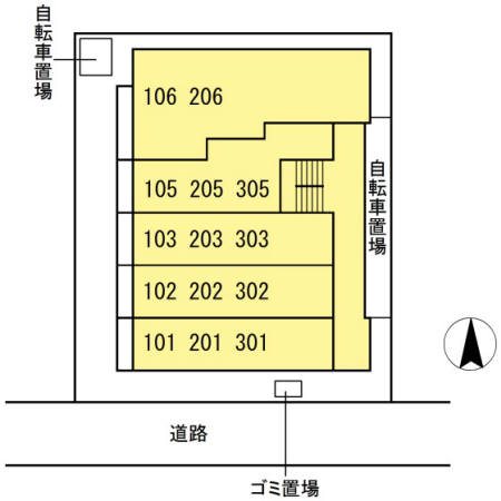 その他共有部分　区画図です。