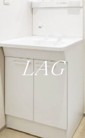 洗面設備　洗面台です。（同仕様です。）