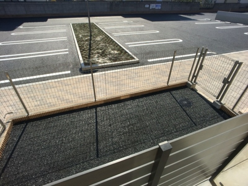 庭　図面と現状に相違がある場合には現状を優先