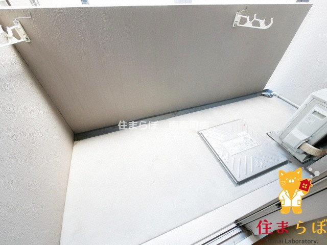 バルコニー　日常使いを想像しながら