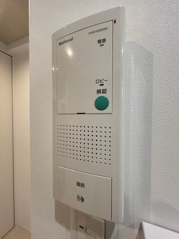 セキュリティ　※別のお部屋のお写真です。御参考までに。