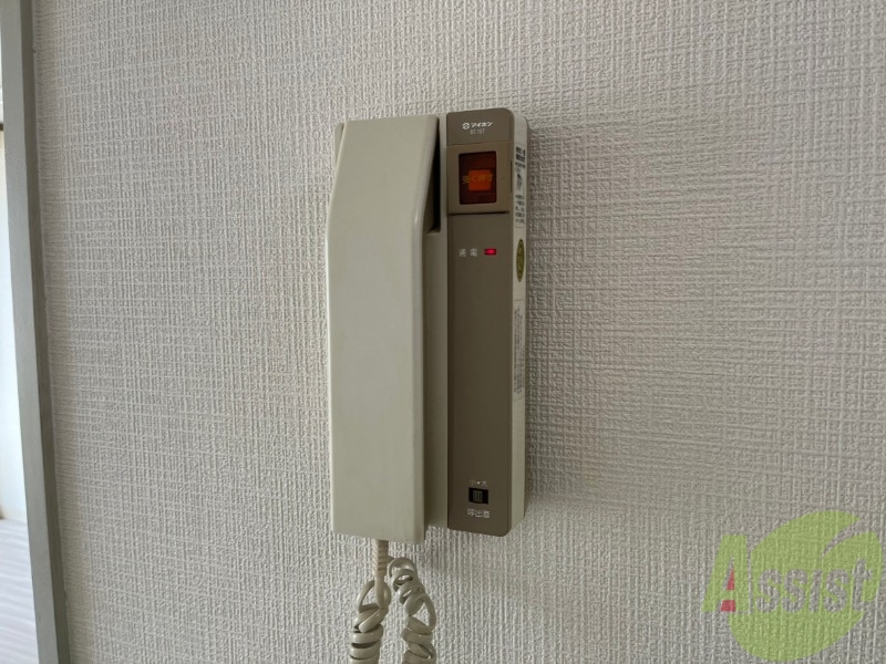 セキュリティ　インターホンは通話ができるので急な訪問があっても安心です