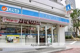 コンビニ　ローソン永代橋店（コンビニ）まで411m
