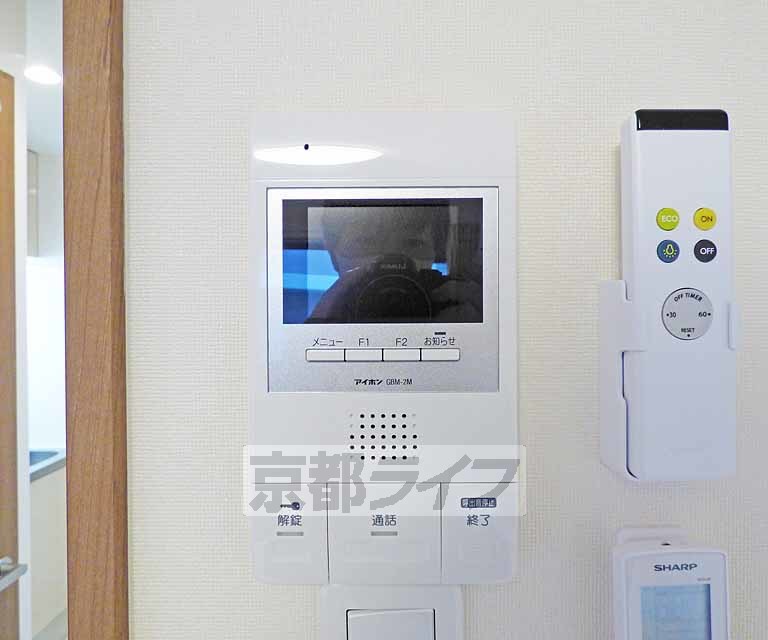 セキュリティ　テレビホンです。