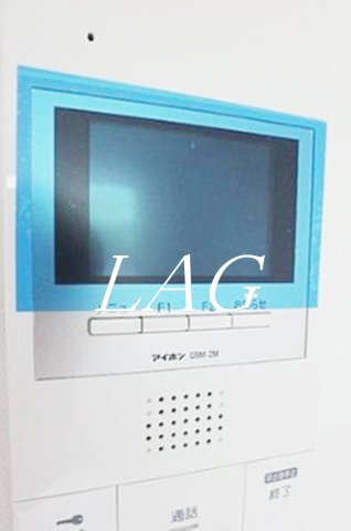 セキュリティ　モニター付インターホンです。