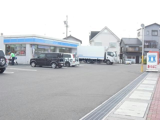 コンビニ　ローソン大垣木戸店（コンビニ）まで383m