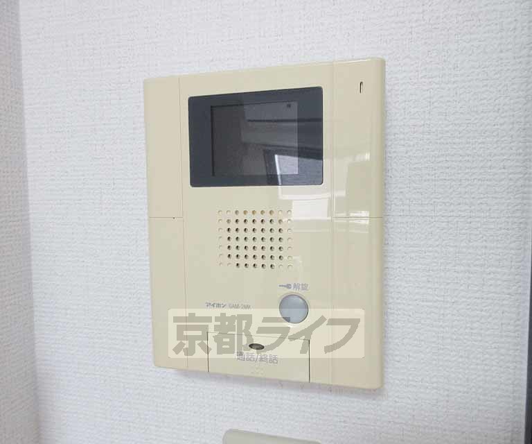 セキュリティ　モニター付きで安心・
