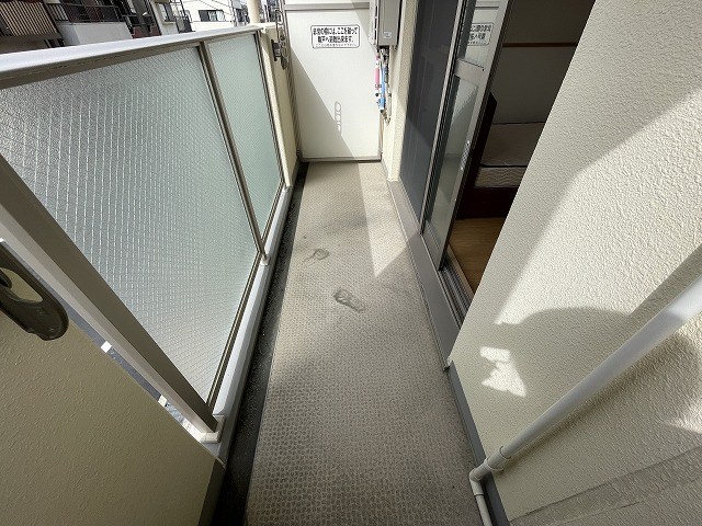 バルコニー　※別号室の写真使用中