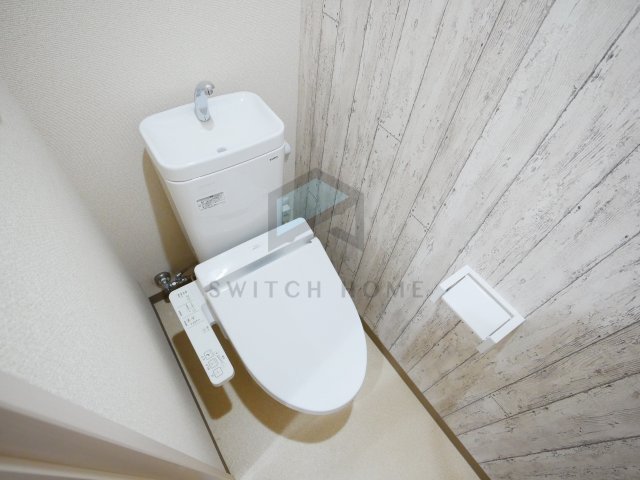 トイレ　ゆったりとした空間のトイレです