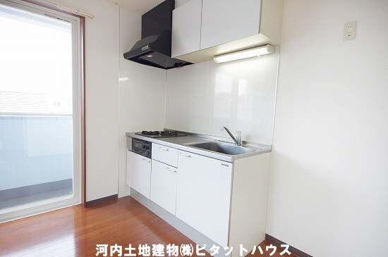 キッチン　２口ガスコンロ