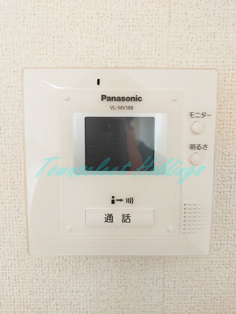 セキュリティ　モニター付きインターフォン