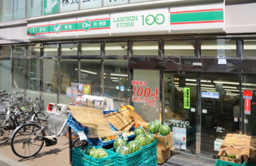 コンビニ　ローソンストア100京成曳舟店（コンビニ）まで102m