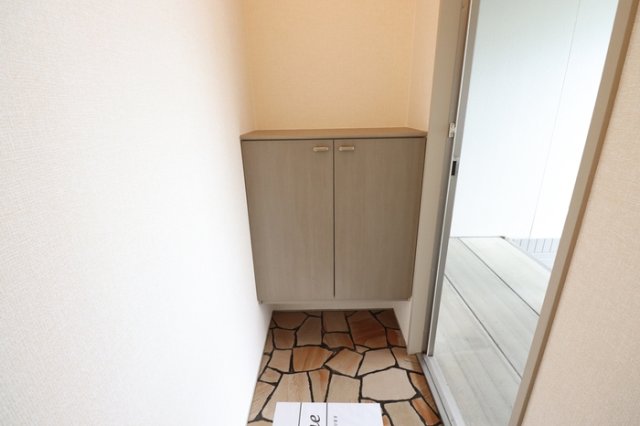 玄関　シューズボックスです
