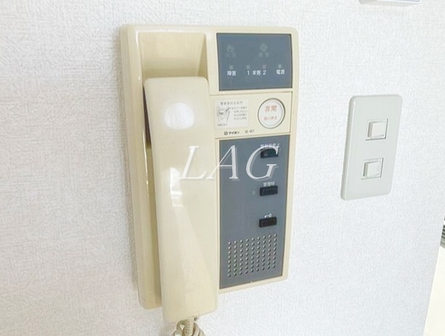 セキュリティ　インターフォンです。