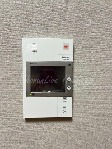 セキュリティ　モニタ付きインターホンで安心♪