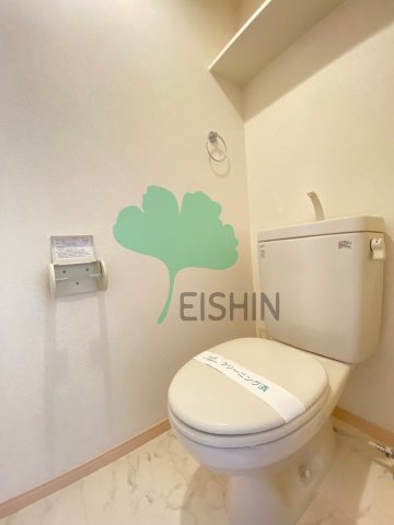 トイレ　清潔感のあるトイレです。