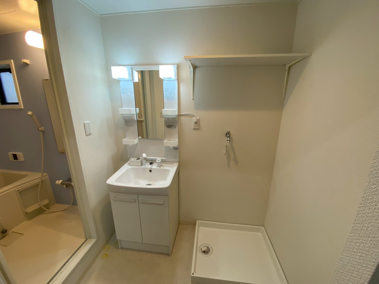 洗面設備　別部屋のイメージ写真です。