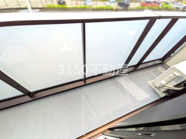 バルコニー　※現在建築中、完成前です。