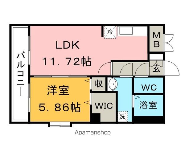 グランベールさくら小路の間取り写真