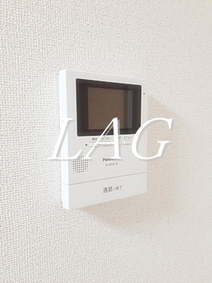 セキュリティ　モニター付インターホンです。