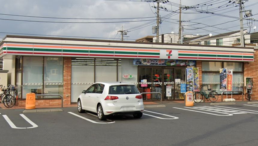 コンビニ　セブンイレブン 川崎下小田中店（コンビニ）まで282m